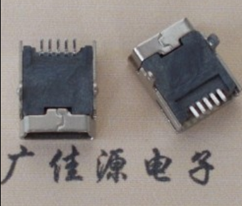 昆明mini usb 5p接口 迷你 卧式插座 端子贴片 接插件