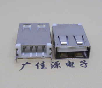 昆明USB AF立式 直插 加长款17.5MM 大电流3A插座