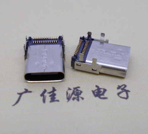 昆明板上型Type-C24P母座双排SMT贴片连接器